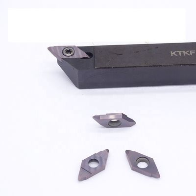 PVD que cubre el CNC del torno del parte movible del carburo del CNC que rosca el parte movible TKFT12R6005